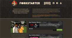 Desktop Screenshot of forkstarter.com